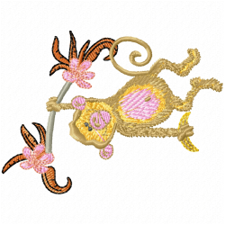 Donkey Embroidery Design 7